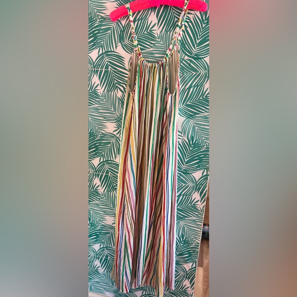 Zara Multicolor Striped Maxi Dress - Picture 7 of 9